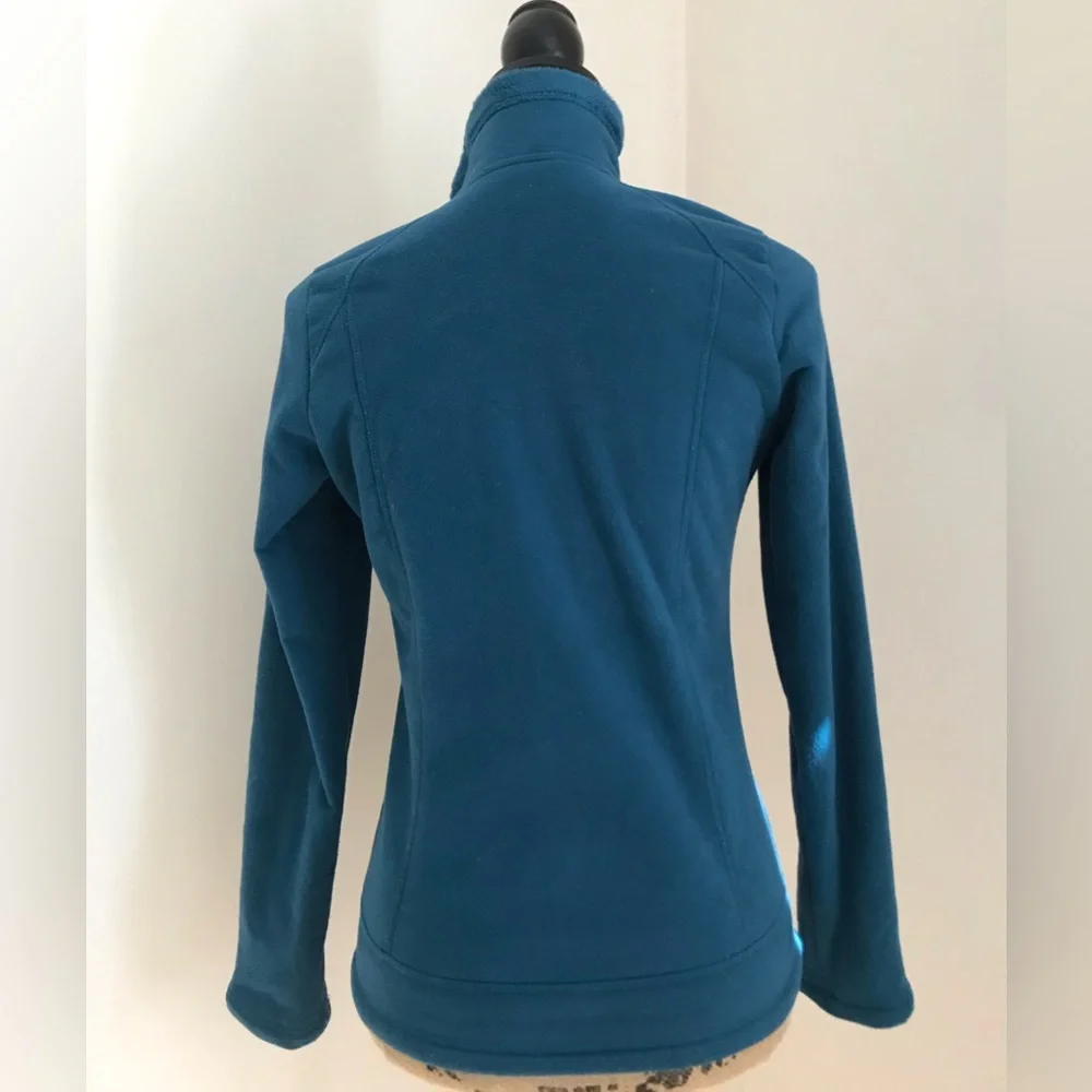 Teal North Face X-small Fitted Fleece - Picture 3 of 8